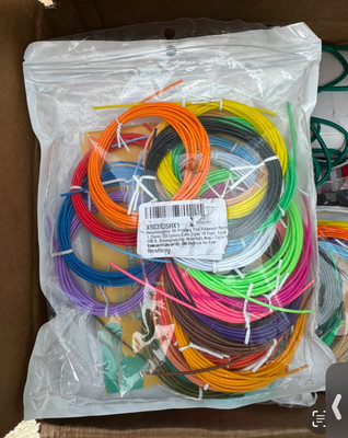 ABS PLA PCL Filament For 3D Printing. 5M. 20 PCS. 1.75mm