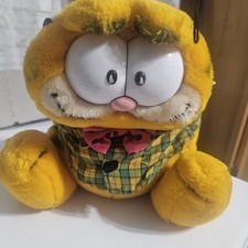 Vintage 1978/1981 Dakin Garfield The Cat Plush Born To Party W/O Lampshade 9