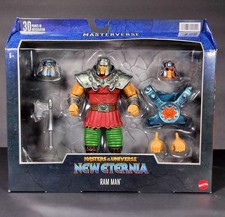 MASTERS OF THE UNIVERSE MASTERVERSE 7 NEW ETERNIA DELUXE RAM MAN NEW