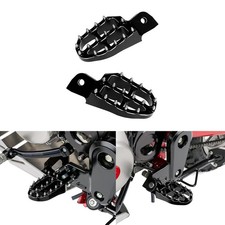 Reposapiés todoterreno 3D negro para Honda Monkey 125 Grom MSX 125 2014-2025