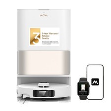 MOVA P10 Pro Ultra Gen2 Robot Vacuum and Mop, 26,000Pa Suaction, 212 F Hot Water