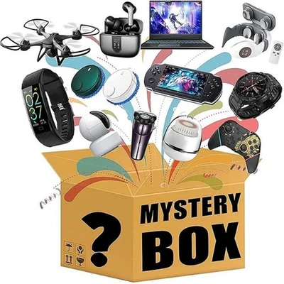 Deluxe Electronics Mystery Box Containing Mixed Modern Tech 500+ Item Varieties