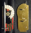 MILITARY BADGE - PROMOTION EOR COET - TAP - BERNON SLT - STRAWBERRY - G 3276