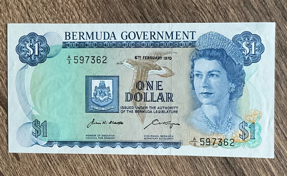 バーミューダドル　1970 1970 Bermudian Paper Money for sale | eBay