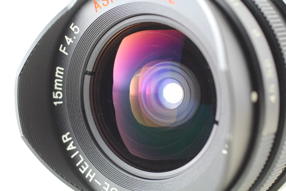 Voigtlander Super Wide Heliar 15 mm F4,5 L39 [Excelente COMO NUEVO en caja con buscador] Japón Foto 4 de 4