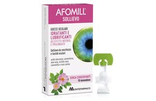 Afomill Sollievo Gocce Oculari Idratanti e Lubrificanti 10 monodose