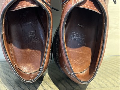 Allen Edmonds Men\'s 10.5 Brown Derby Dress Shoes leather Wilbert lace 1951 Allen Edmonds Men main image 2