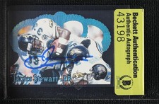 BAS 1995 Pacific Crown Royale Blue Holofoil James Stewart #101 Authentic 3c7