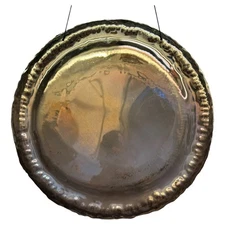 Acolyte 22" Gong - Copper Dust Mirror - The Gong Shop
