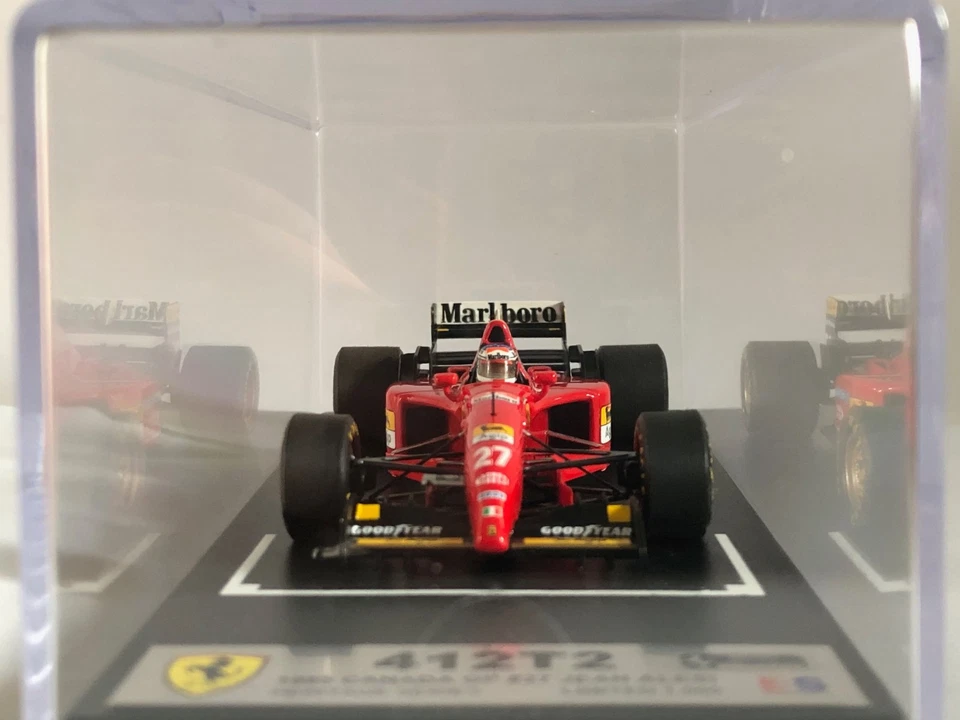 F1 1/43 Looksmart LSHE002 Ferrari 412T2 N°27 J.Alesi 1st Canadian GP 1995, New - Immagine 2 di 4