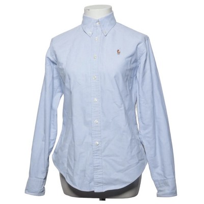 Ralph Lauren, Businesshemd, Größe: 36, Blau, Baumwolle, Einfarbig, Damen #LcS