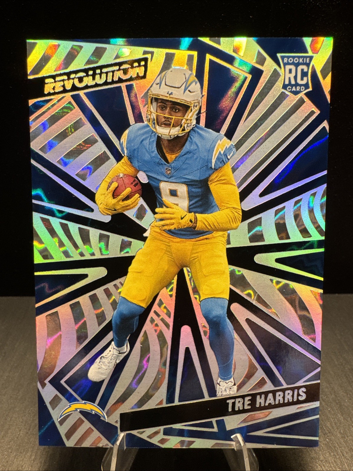 2025 Panini Revolution Tre Harris Lightning #243 36/60