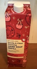 NEW Bath & Body Works Winter Candy Apple Foaming Hand Soap Refill Carton 32 oz 0.62 per fl oz