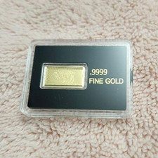 Buffalo Gold Bars .9999 1/100th Ounce Of Pure Gold