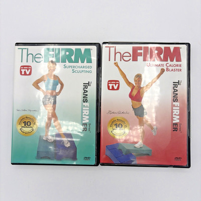 The Firm Transfirmer Series Set of 2 DVDs Sculpting & Calorie Blaster 2005
