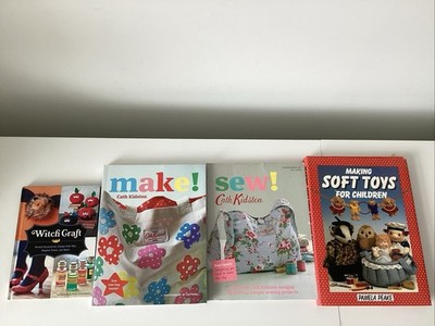 Craft Book Bundle includes Cath Kidston, Witch Craft & Soft Toys
