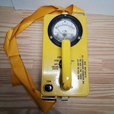 Vintage Victoreen CDV-717 Model 1 Civil Defense Geiger Counter Tested Circ-Check
