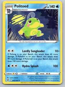 Politoed 032/196 Lost Origin Rare