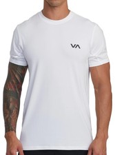 RVCA Sport Vent SS T-Shirt - White - New