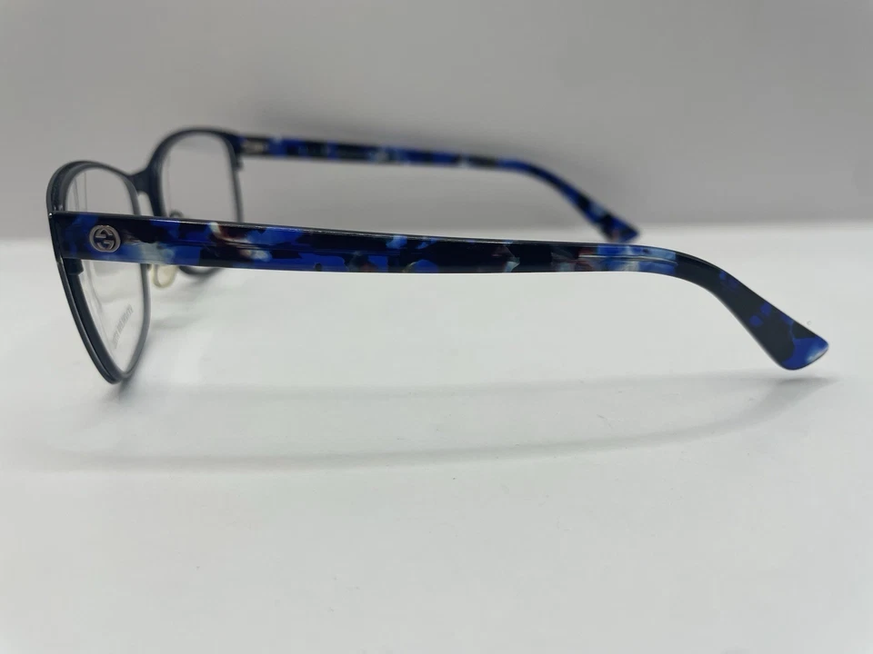 Armação de óculos Gucci GG4268 HPO 14U azul fosco 53-16-140 - Imagem 2 de 4