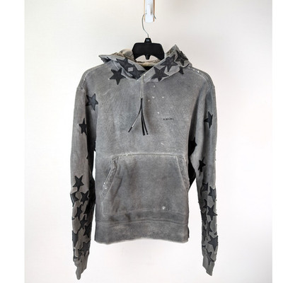 Amiri Chemist Star Hoodie Heather in Grey BNWT XL