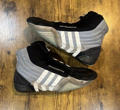 2007 Adidas Response Grey/Black Rare Wrestling Shoes Size 4.5 | eBay