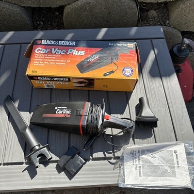 VINTAGE Black and Decker Car Vacuum Plus 9511 12V 16 Ft BRAND NEW NEVER USED