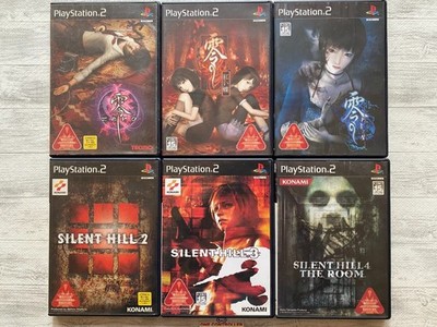 SONY PS2 Zero Fatal Frame Crimson Butterfly The Tormented & Silent Hill 2 3 4