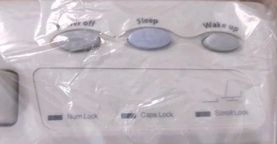 *RARE*VINTAGE BTC MODEL 5123W WINDOWS PS2 KEYBOARD FCC ID: E5XKBP104M10 RM0-KBRK - Image 2 of 4