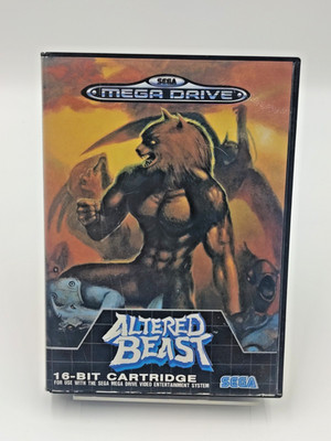 Videospiel Videogame Sega Cartridge 16 Bit  Sega Mega Drive Altered Beast