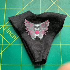 WWE Elite Bret Hart Shirt Wrestling  Accessory Action Figure Mattel WCW WWF Prop