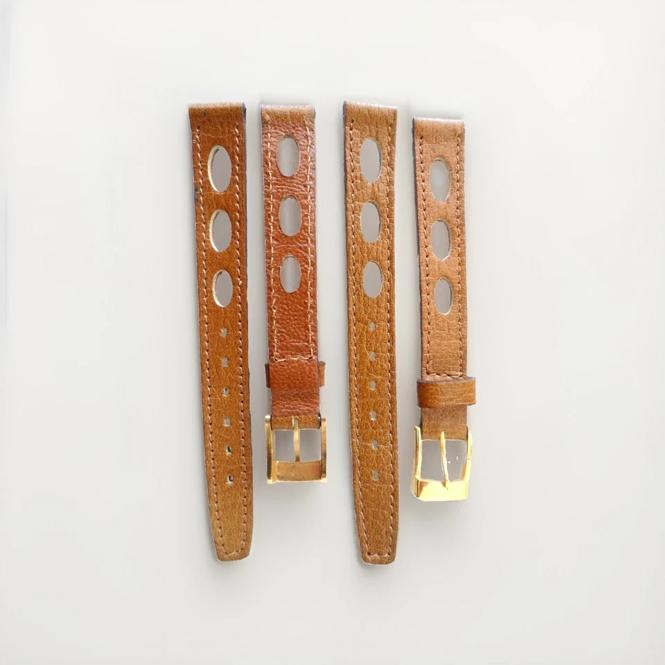 BRACELET MONTRE CUIR 12 MM MARRON - Photo 1/1