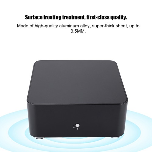 (USB2.0) Mini ITX L80 Computer Case Frosting Aluminum Alloy Appearance - Afbeelding 3 van 14