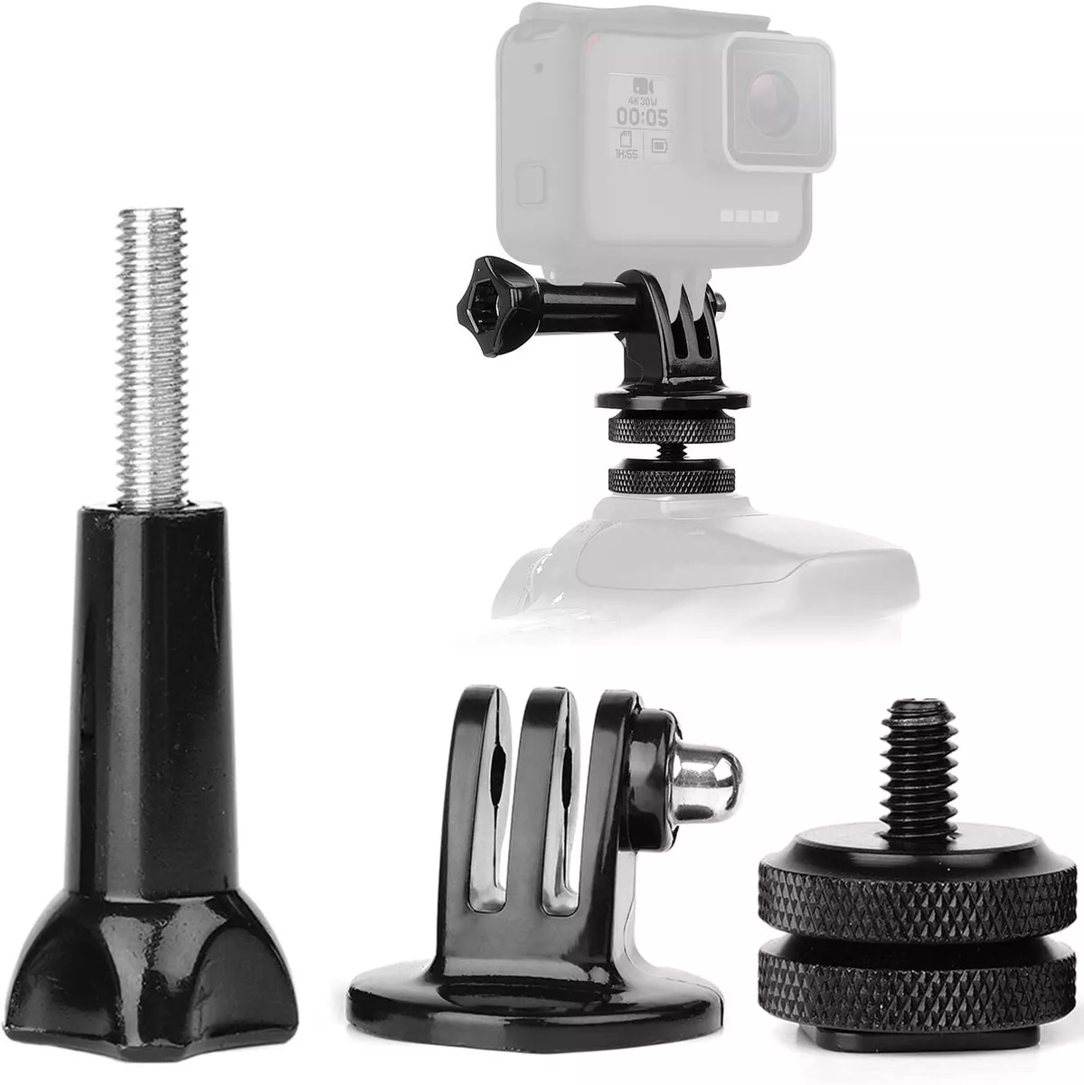 Camera Hot Shoe Mount Adapter for Gopro Hero DSLR Camera Ring Light Photography