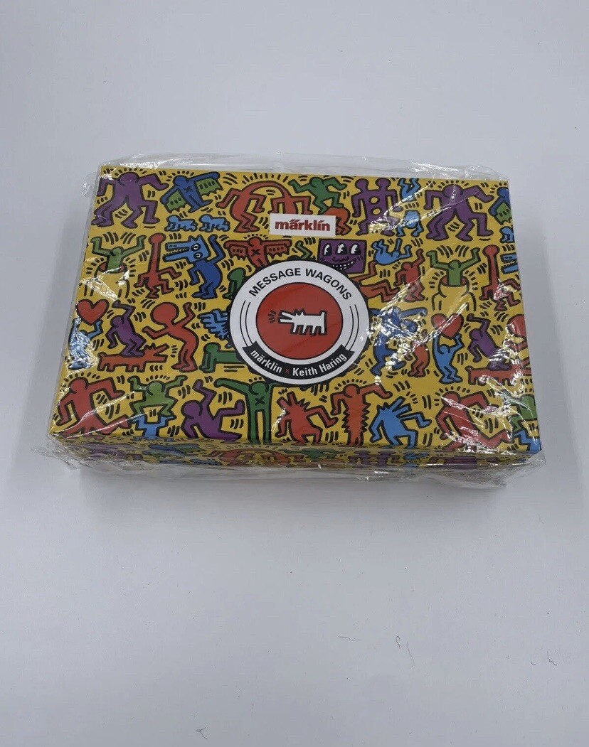 Marklin x Keith Haring H0 48083 Message Wagon BRAND NEW | eBay