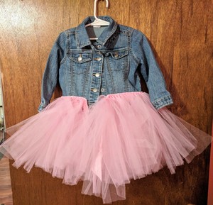 jean tutu dress