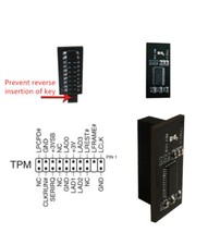 Computers Tablets WPML compatible TPM 2.0 module For Windows 11 ASUS 20 Pin LPC