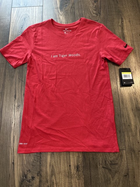 Nike Dri Fit I Am Tiger Woods Shirt 100 