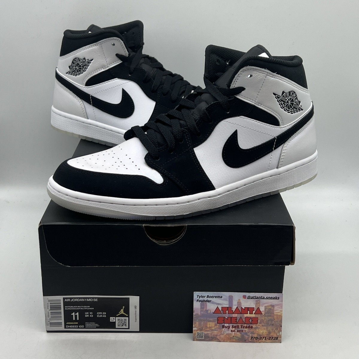 Size 11 Jordan Mid SE Diamond Brand New Og All