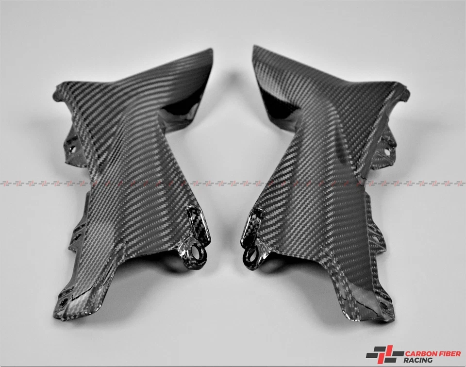 2012-2018 MV Agusta Brutale 675 Seat Side Panels - 100% Carbon Fiber - Imagem 2 de 3