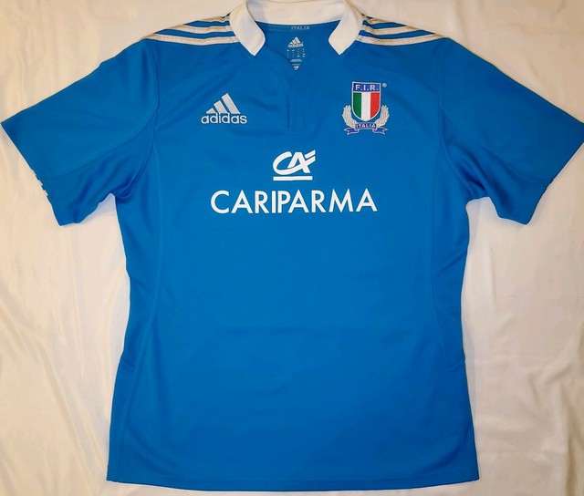 NWOT Adidas Italia Soccer Jersey Italy futbol Cariparma blue men's
