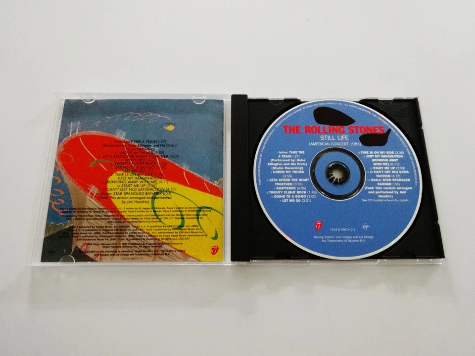 Rolling Stones Still Life American Concert 1981 CD Mick Jagger Keith Richards 98 Foto 3 de 4