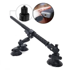 New For Gopro Insta 360 Car Ballhead Triangle Suction Cup Invisible Selfie Stick