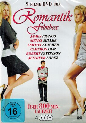 DVD-BOX NEU/OVP - Romantik Filmbox - 9 Filme DVD Box
