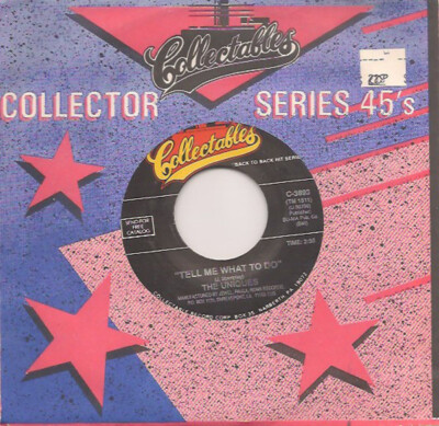The Uniques Tell Me What To Do / All These Things Vinyl Single 7inch NEAR MINT