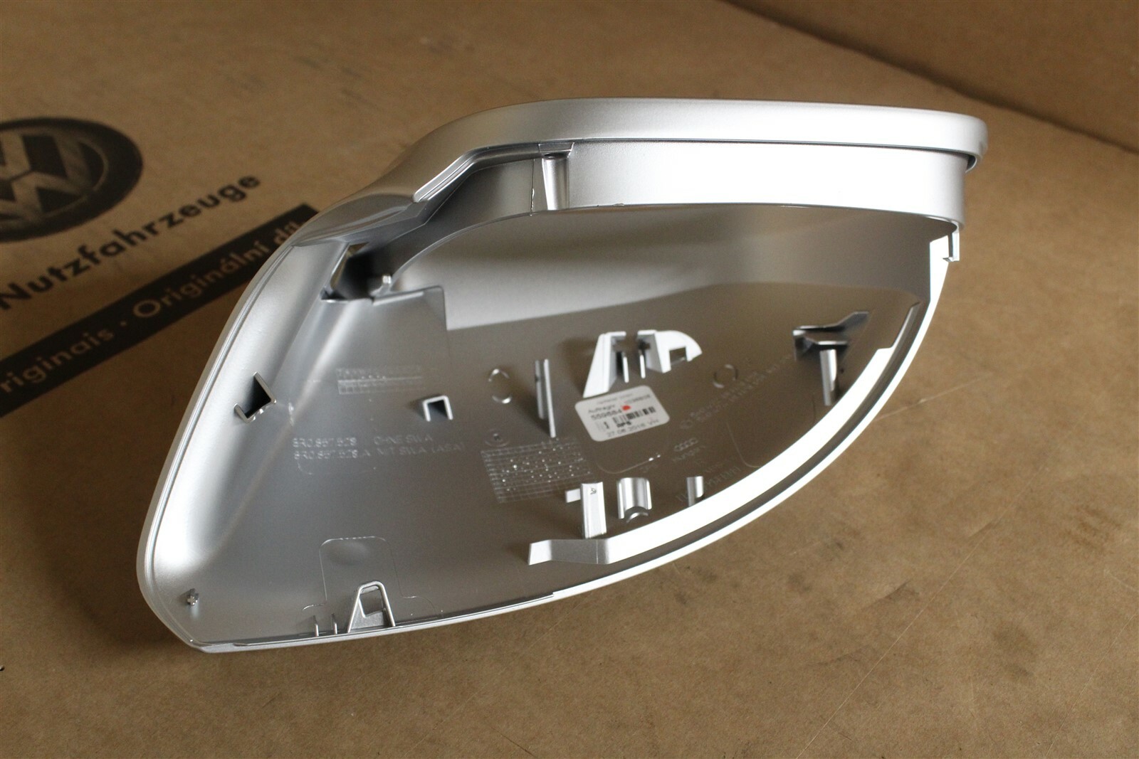 Aluminium wing mirror cover Audi Q5 SQ5 Q7 8R0857528A AP6 New  