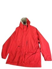 Vintage Eddie Bauer Jacket Full Zip Hooded Mens XL Goretex Waterproof Outerwear