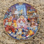 Purrfect Mom Limited Edition Porcelain Plate by Bill Bell Franklin Mint Heirloom — photo 1