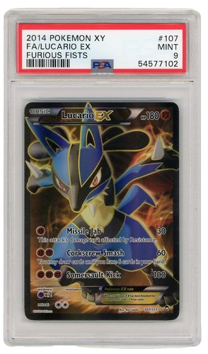 CGC Gem Mint 10 Lucario V 074/128 Pokémon Simplified Chinese cs5bC