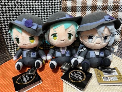 Twisted Wonderland Octavinelle Azul Jade Floyd Handmade Style Plush Doll 3 Set